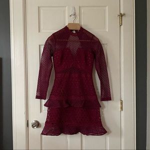 True Decadence Lace Cocktail Dress